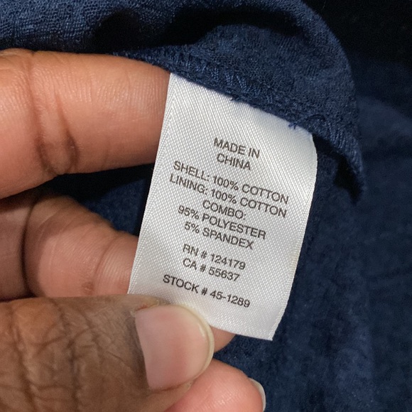 Johnston and Murphy women’s navy blue dress size medium - Picture 3 of 10